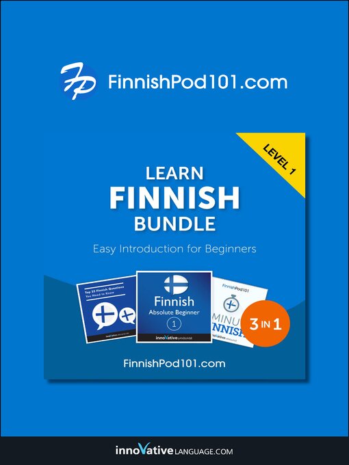 Title details for Learn Finnish Bundle - Easy Introduction for Beginners by Innovative Language Learning, LLC - Available